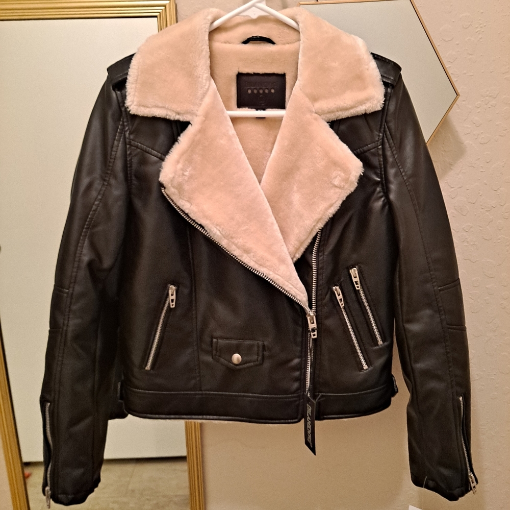 Blank NYC Faux Leather Jacket XS